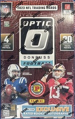2023 Panini Donruss Optic Football INTERNATIONAL Box + PANINI BLACK FRIDAY PACK!